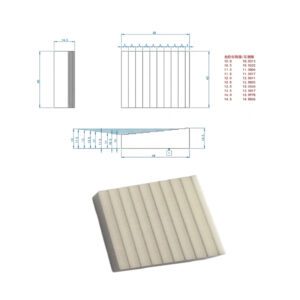 Case 7 Custom 10-Step Ceramic Calibration Gauge