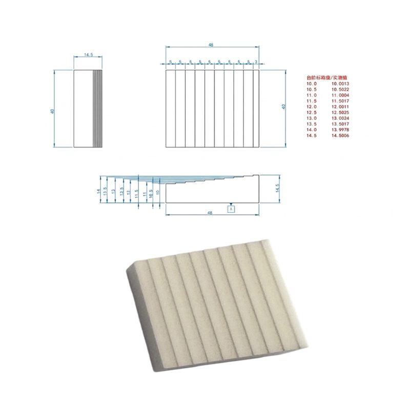 Case 7 Custom 10-Step Ceramic Calibration Gauge 1 Case 7 Custom 10-Step Ceramic Calibration Gauge