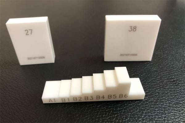 Custom process 1 custom ceramic gage block